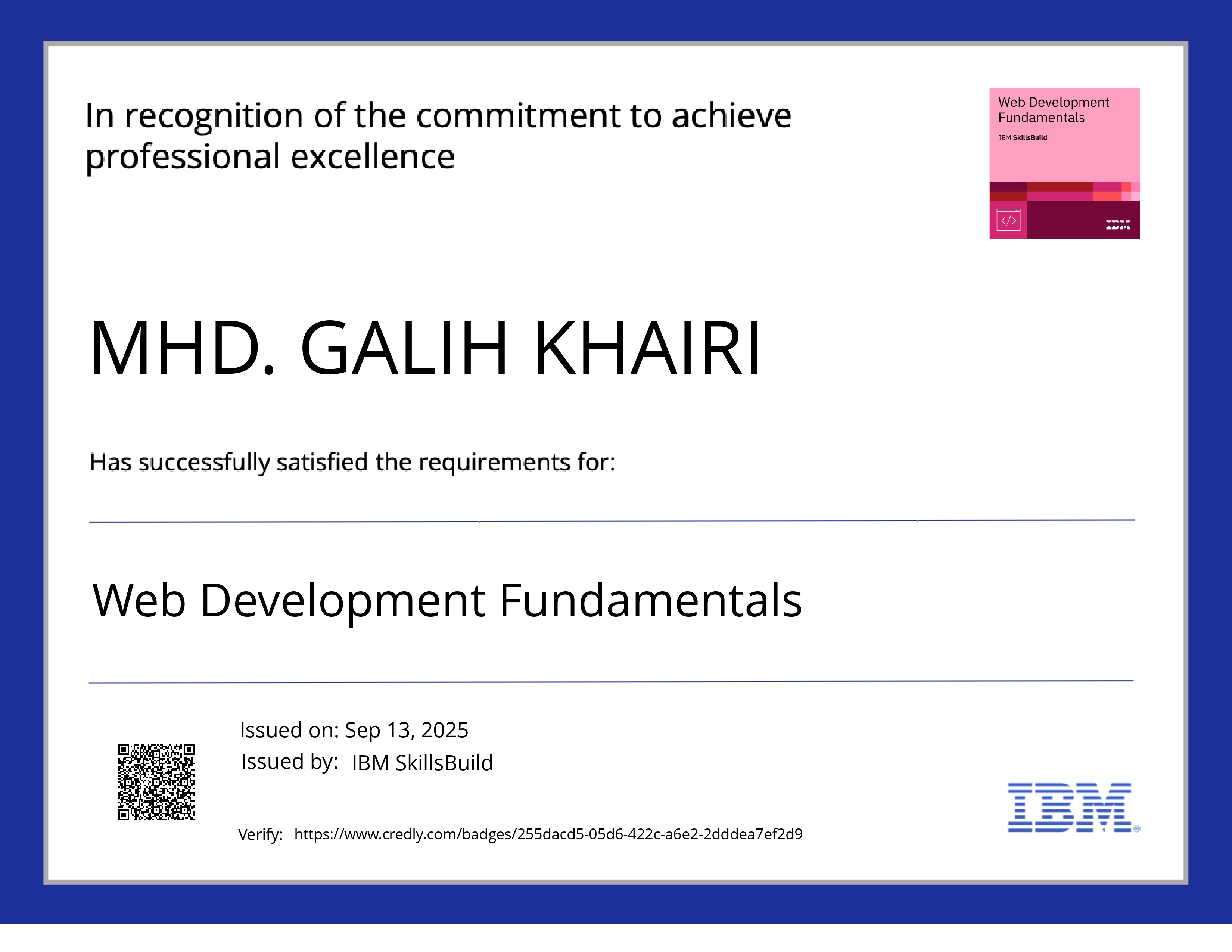 Web Development Fundamentals